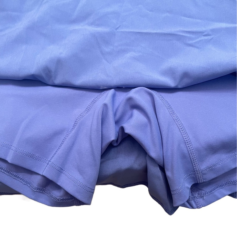 Fabletics Golf Skirt With Built In Shorts Skort Blue Green Womens XXL 1X NEW - Picture 3 of 6